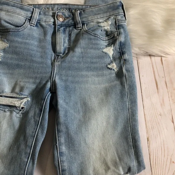 American Eagle The Dream Jean hi- rise Jegging size 0 EUC - Picture 5 of 14